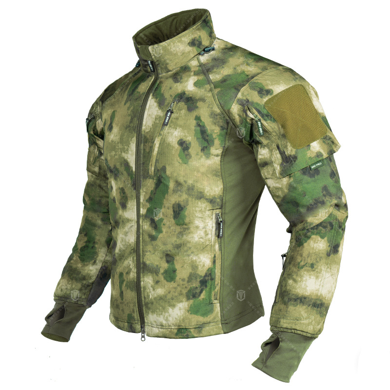 Bomber Jacket Men - เสื้อแจ็คเก็ตทหารกันน้ำสำหรับผู้ชาย CEMA เสื้อกันลมแบบบอมเบอร์ที่ให้ความอบอุ่น เสื้อโค้ทมีฮู้ดลายพราง สไตล์กองทัพสหรัฐฯ