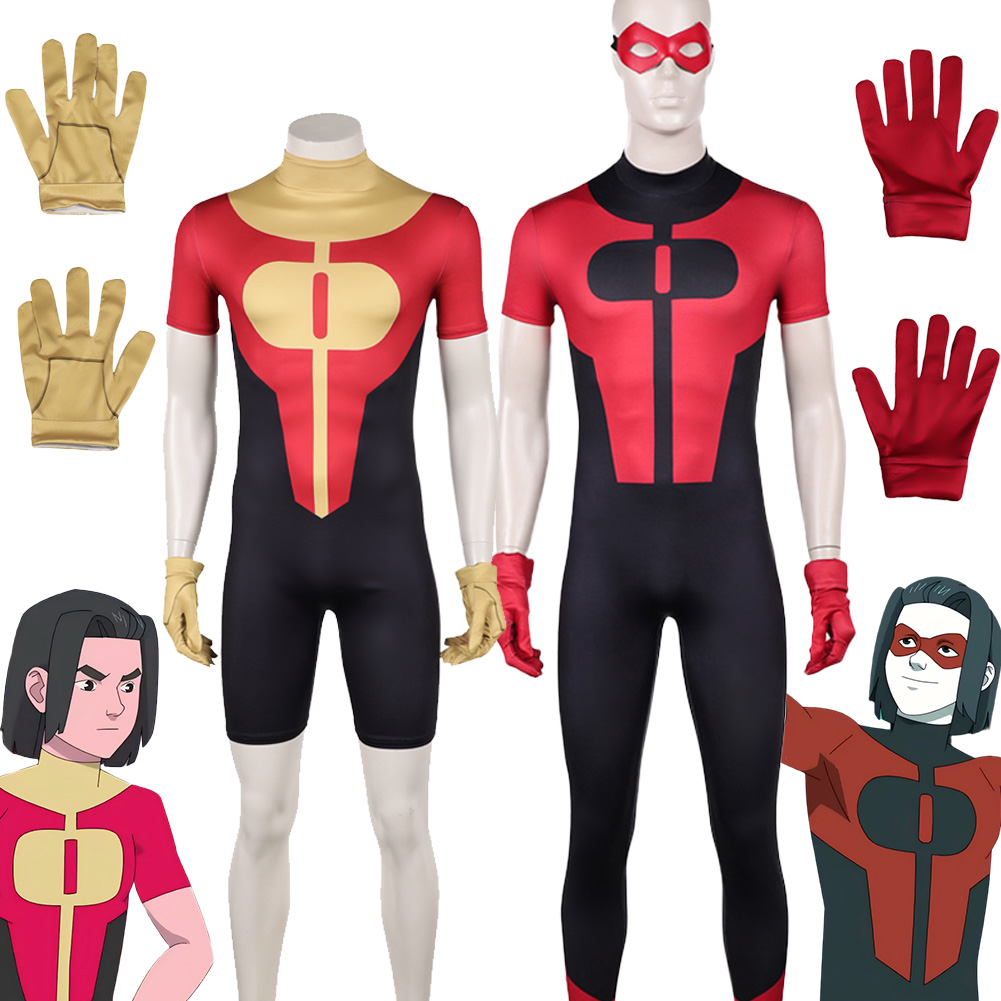 Mens Fashion Jumpsuit - เอส 4 อินวินซิเบิล โอลิเวอร์ เกรย์สันคอสเพลย์แฟนตาซีเสื้อผ้า 2026