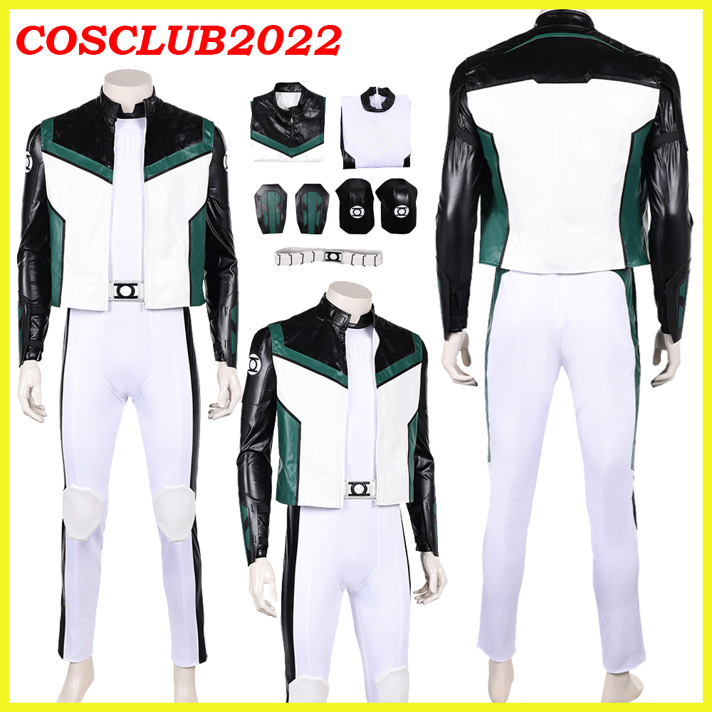 Men'S Fashion Leather Jacket - ชุดคอสเพลย์ผู้ชาย ชุดจั๊มสูท เสื้อโค้ท เข็มขัด สายรัดข้อมือ ชุดคอสตูมสำหรับสวมบทบาทในภาพยนตร์