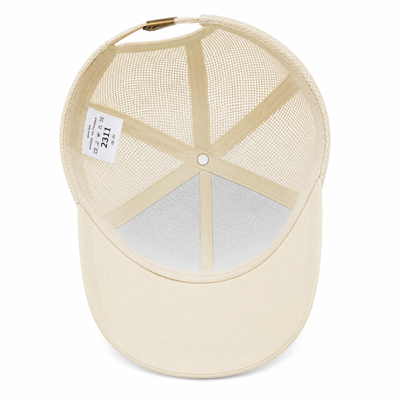 หมวกแก๊ปแบบปรับได้ 5 แผง ปักลา - Trucker Hat Cap บทวิจารณ์และราคา