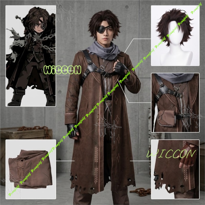 วอกซ์คอสเพลย์ชุดวิกผมลิมบัส คอ - Mens Fashion Jumpsuit บทวิจารณ์และราคา