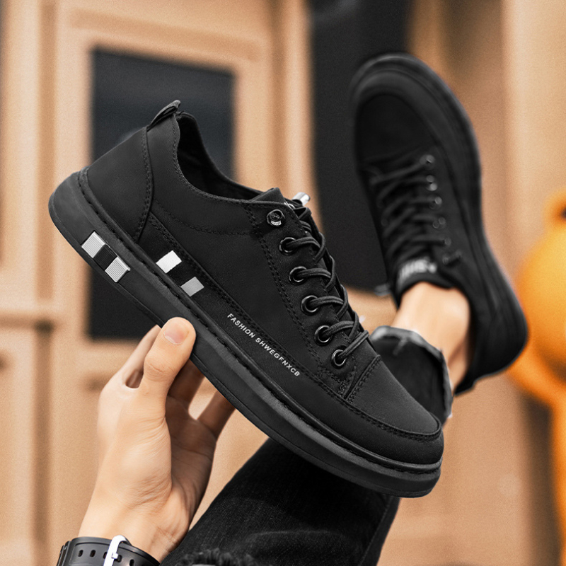 ไม่ใช่หนังรองเท้าลําลองบุรุษออ - Casual Sneakers Men บทวิจารณ์และราคา
