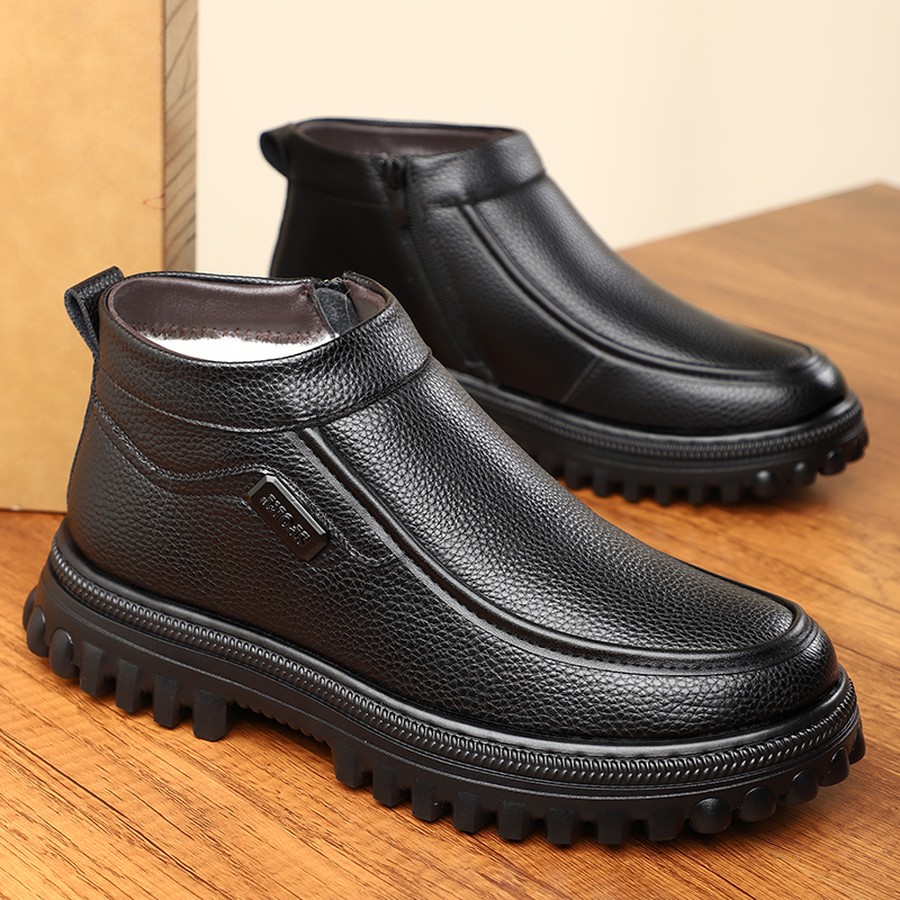 รองเท้าบูทหุ้มข้อแบบสวมสำหรับผ - Chelsea Boots Men บทวิจารณ์และราคา