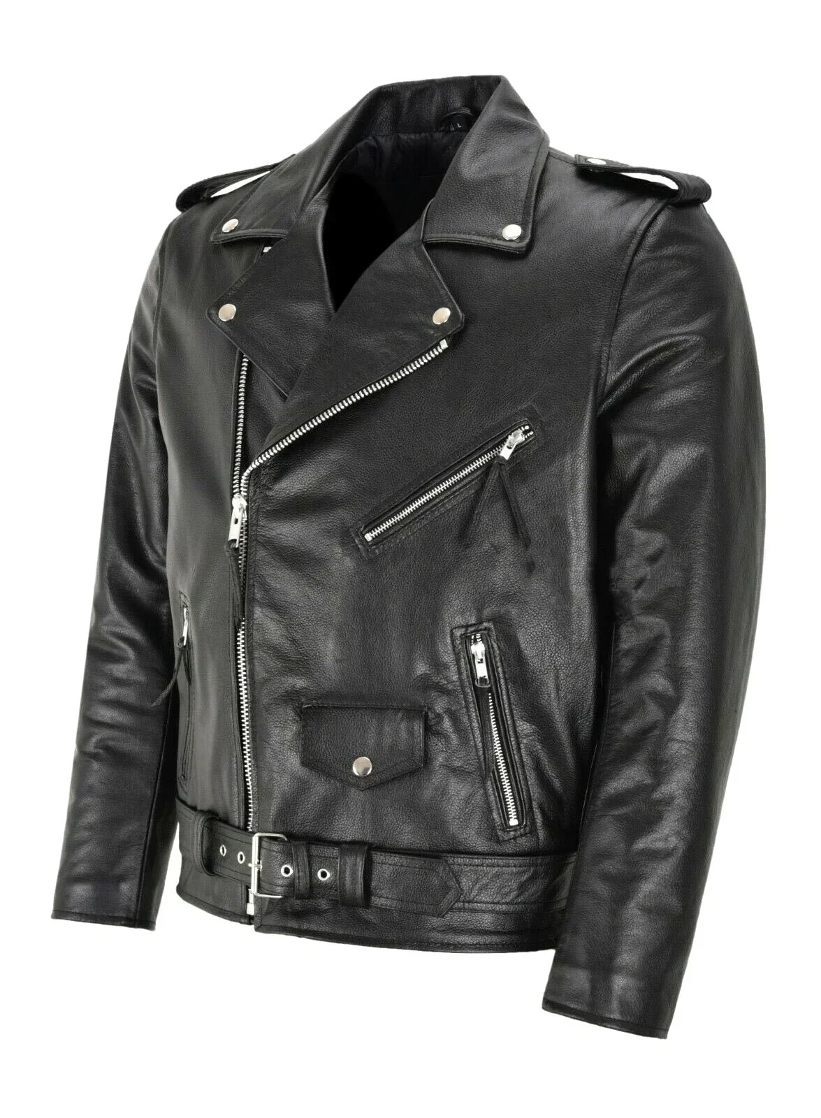 เสื้อแจ็คเก็ตหนังผู้ชาย 2026 แ - Men'S Fashion Leather Jacket บทวิจารณ์และราคา