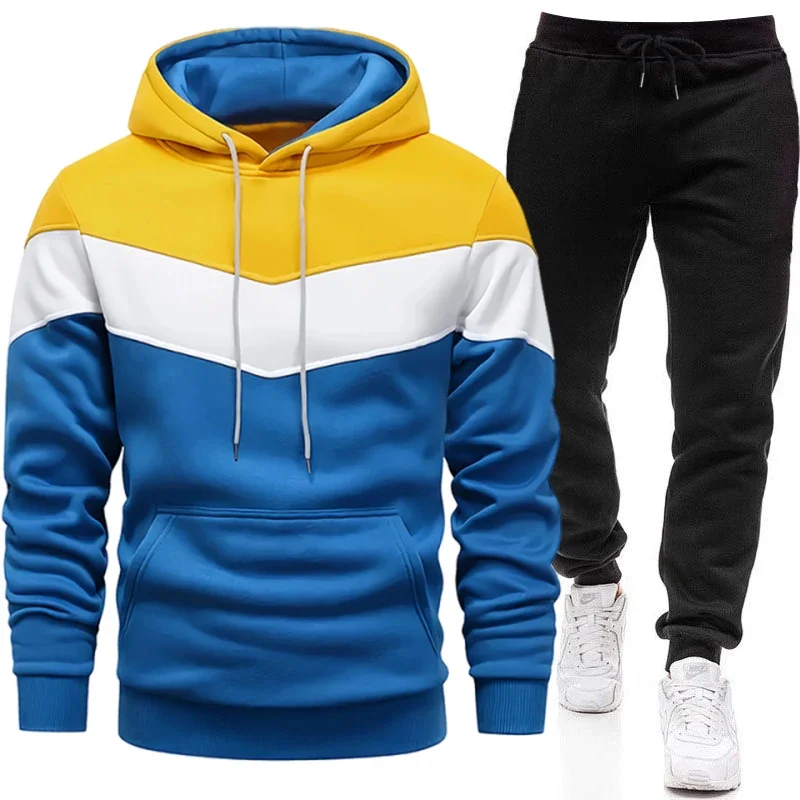 ชุดวอร์มผู้ชาย เสื้อฮู้ดสีดำ ก - Jogger Sweatpants Men บทวิจารณ์และราคา