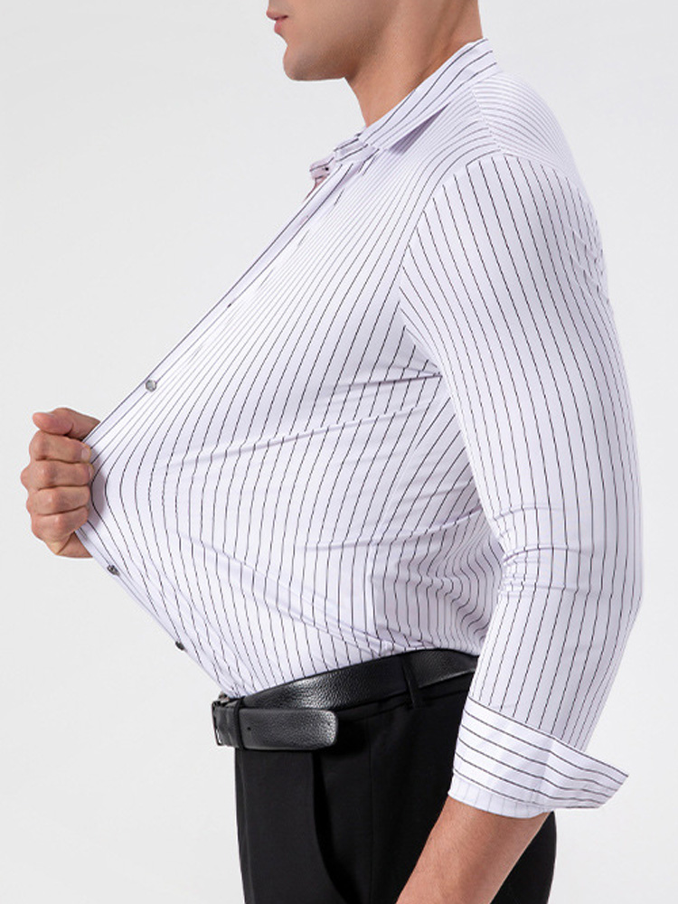 เสื้อเชิ้ตผู้ชายลายทางสไตล์เรโ - Men'S Fashion Formal บทวิจารณ์และราคา