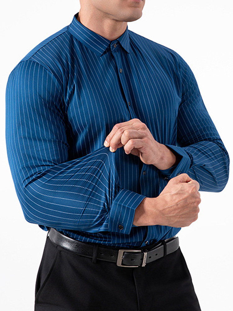 เสื้อเชิ้ตผู้ชายลายทางสไตล์เรโ - Men'S Fashion Formal บทวิจารณ์และราคา