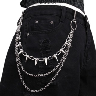 โซ่คาดเอวสไตล์ฮิปฮอป พังก์ร็อก - Men'S Fashion Jeans บทวิจารณ์และราคา