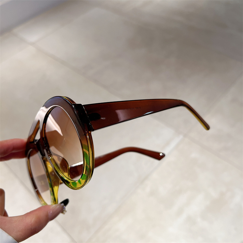 แว่นกันแดดทรงกลมขนาดใหญ่สำหรับ - Men'S Fashion Round Glasses บทวิจารณ์และราคา