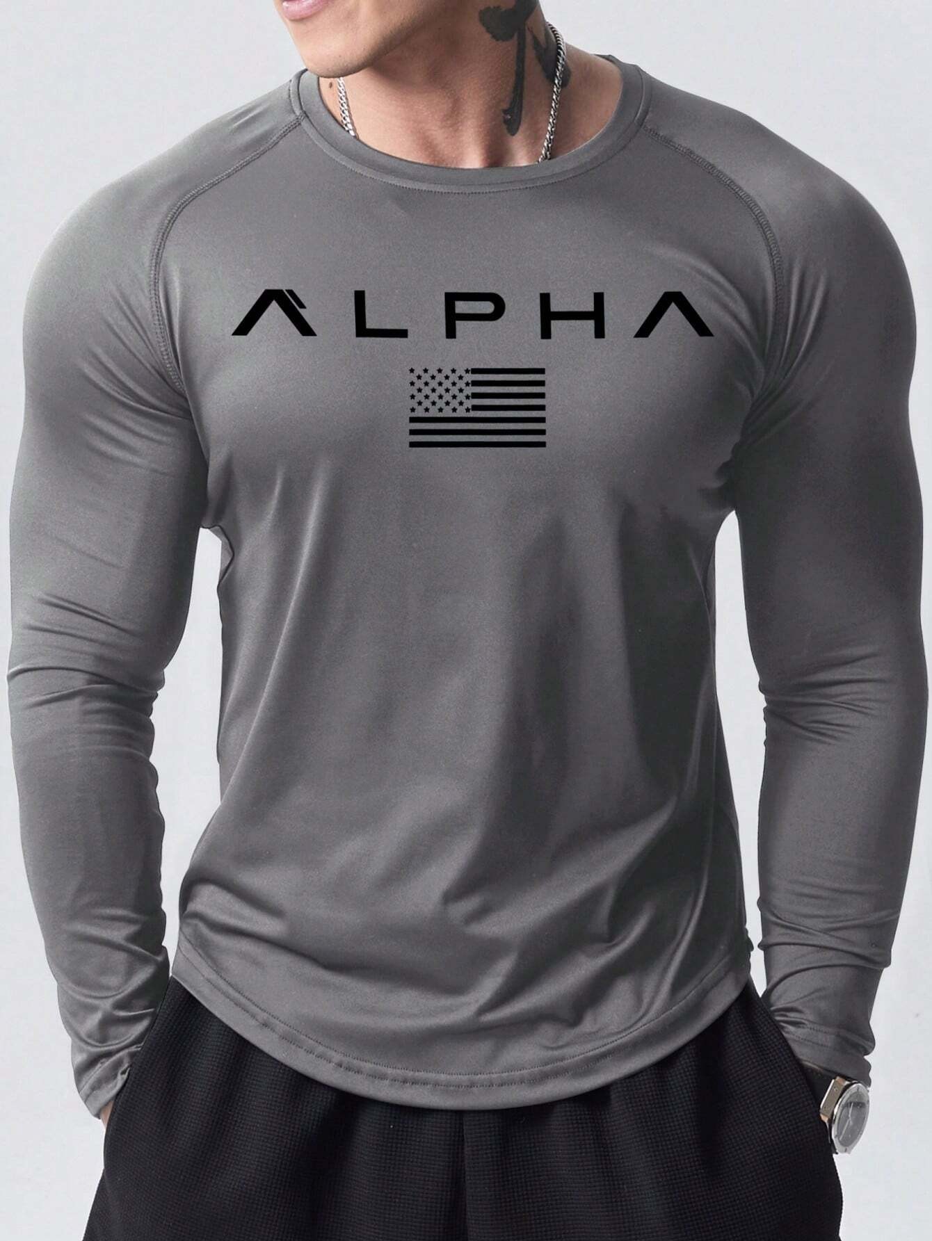 เสื้อยืดแขนยาวผู้ชายรุ่นใหม่สำ - Men'S Fashion Tips บทวิจารณ์และราคา