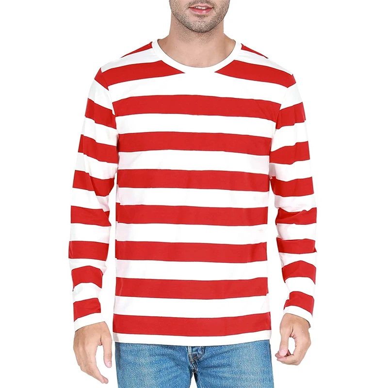 เสื้อยืดแขนยาวผู้ชายพิมพ์ลาย 3 - Men'S Fashion Tips บทวิจารณ์และราคา