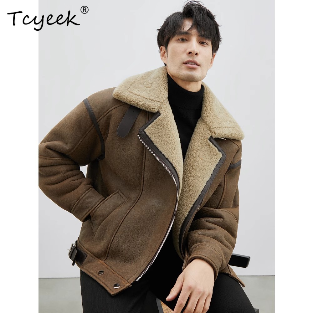 ทีซีเอก เนเชอรัล เมอริโนเสื้อข - Men'S Fashion Leather Jacket บทวิจารณ์และราคา