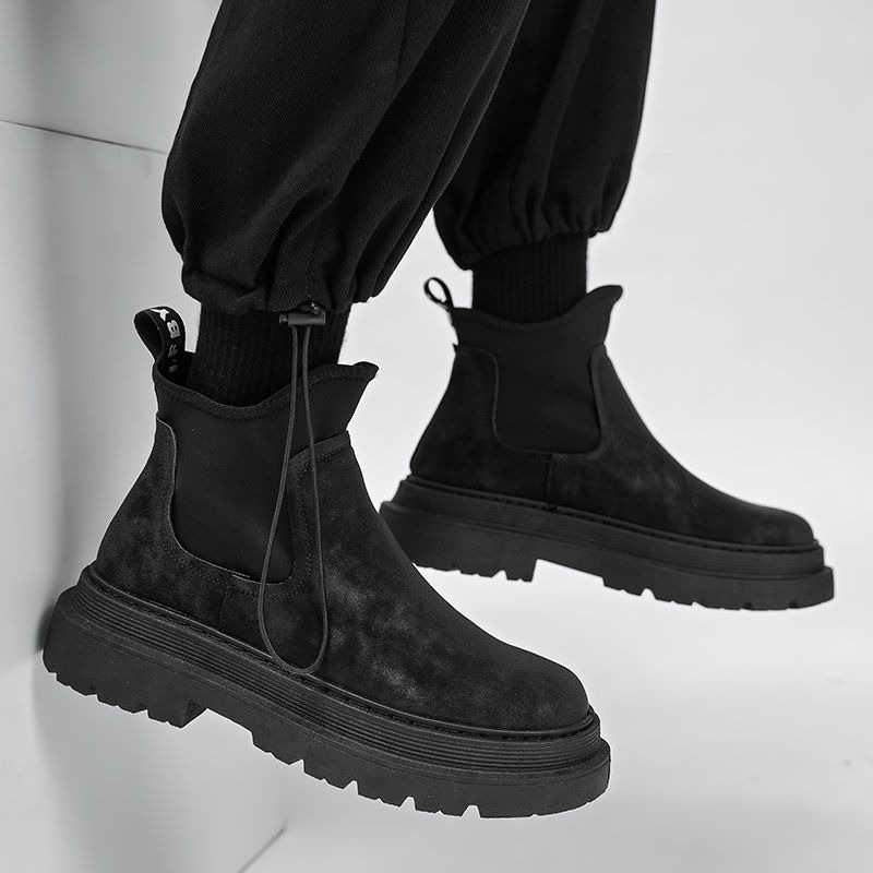 รองเท้าบูทเชลซีผู้ชายฤดูใบไม้ร - Chelsea Boots Men บทวิจารณ์และราคา