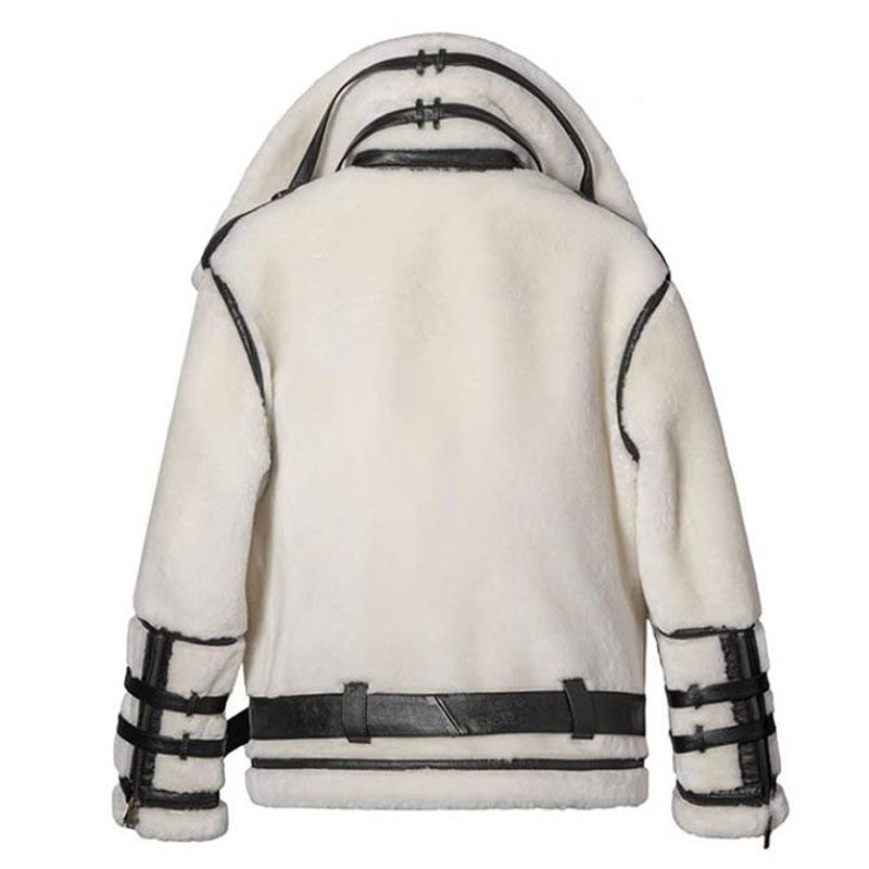 เดนนี่&ดอราเสื้อโค้ทขนแกะสำหรั - Bomber Jacket Men บทวิจารณ์และราคา