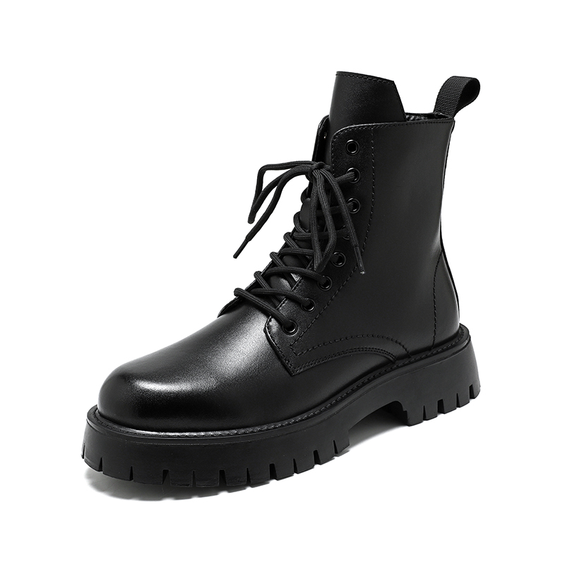 รองเท้าบูทหนังแท้แฟชั่นหรูสำหร - Chelsea Boots Men บทวิจารณ์และราคา