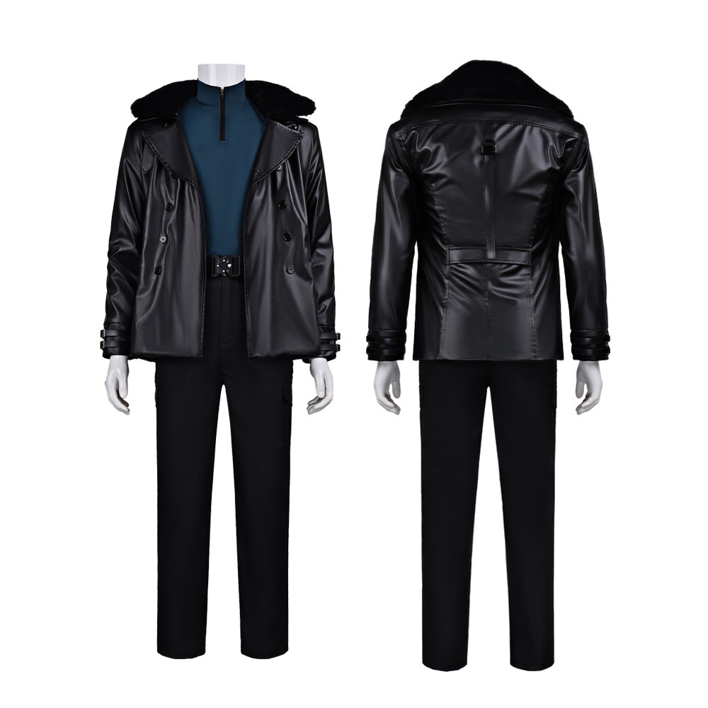 ชุดคอสเพลย์ Leon Kennedy Re9 E - Men'S Fashion Leather Jacket บทวิจารณ์และราคา