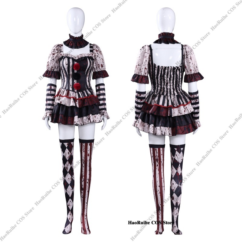 ชุดคอสเพลย์ตัวตลกโจ๊กเกอร์ New - Mens Fashion Jumpsuit บทวิจารณ์และราคา