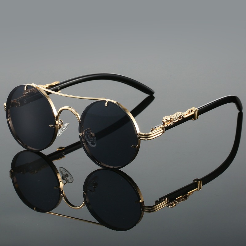 แว่นกันแดดทรงกลมยอดนิยมสำหรับผ - Men'S Fashion Round Glasses บทวิจารณ์และราคา
