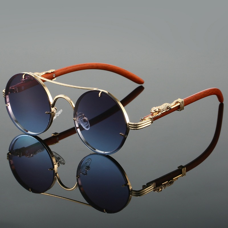 แว่นกันแดดทรงกลมยอดนิยมสำหรับผ - Men'S Fashion Round Glasses บทวิจารณ์และราคา