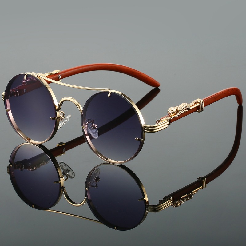 แว่นกันแดดทรงกลมยอดนิยมสำหรับผ - Men'S Fashion Round Glasses บทวิจารณ์และราคา