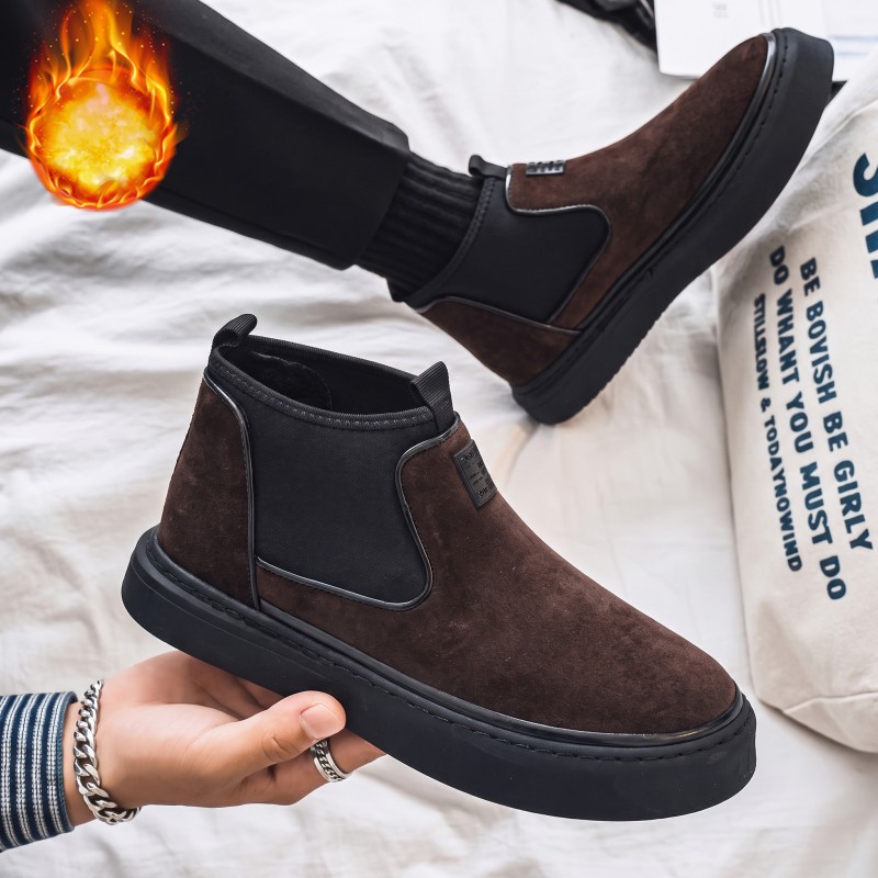 รองเท้าบูทเชลซีหนังสำหรับผู้ชา - Chelsea Boots Men บทวิจารณ์และราคา