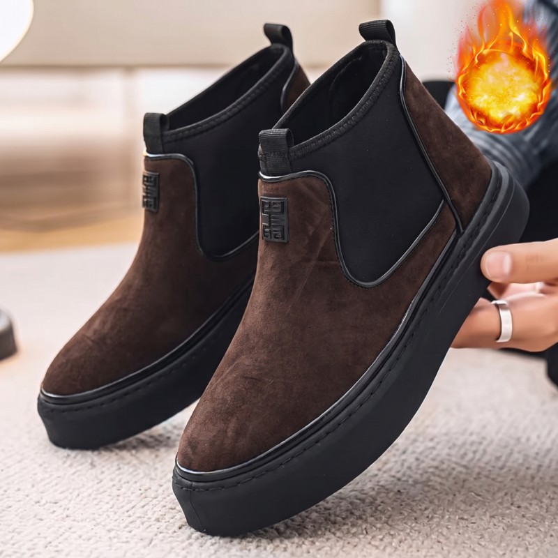 รองเท้าบูทเชลซีหนังสำหรับผู้ชา - Chelsea Boots Men บทวิจารณ์และราคา