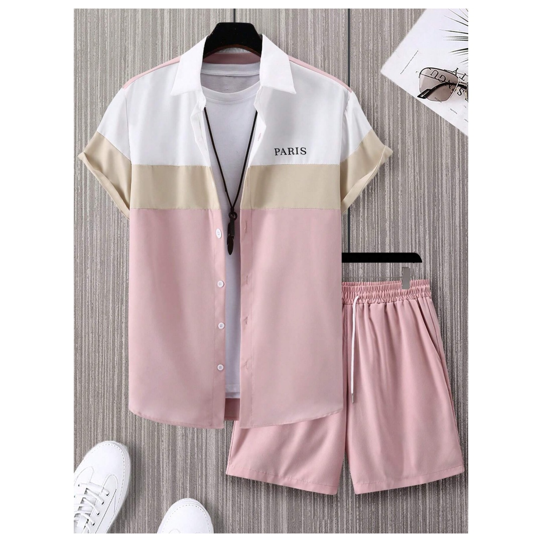 ชุดแฟชั่นผู้ชาย สีน้ำเงินและขา - Men'S Fashion Formal บทวิจารณ์และราคา