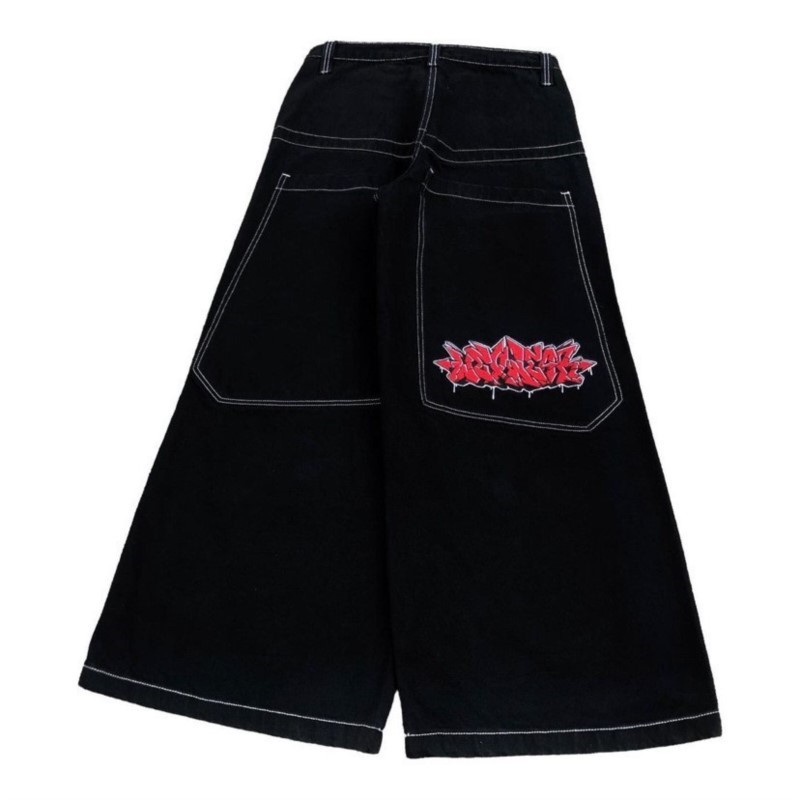กางเกงยีนส์ทรงหลวมสไตล์ฮิปฮอปอ - Men'S Fashion Jeans บทวิจารณ์และราคา