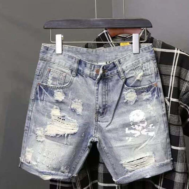 ชุดเดรสผู้ชายแบบมีรูลูกปัดยืดไ - Men Fashion Jeans บทวิจารณ์และราคา